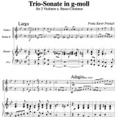 Trio-Sonate g-moll 1